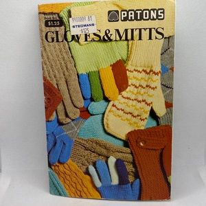 Patons Beehive Winter Gloves & Mitts Knitting & Crochet Patterns Booklet 406